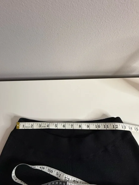 Dress in Lala Celestial Knit Pants Sun Hearts Colorful Black Wide Leg Small - Picture 8 of 10